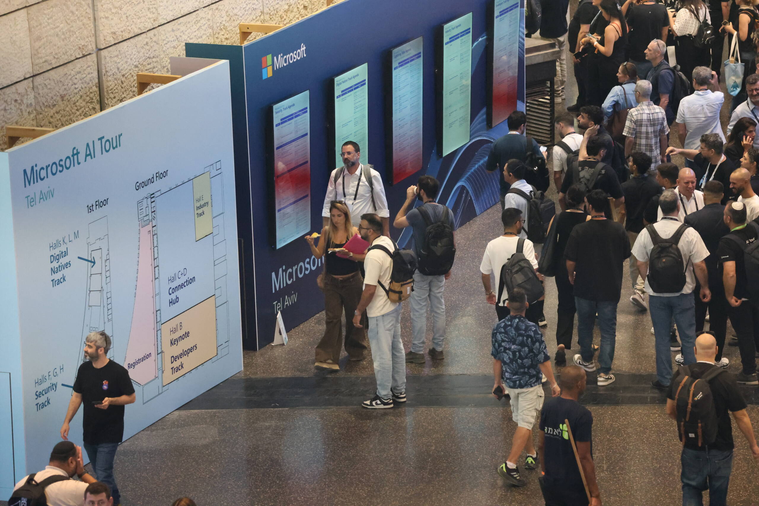 Microsoft AI Tour stop in Tel Aviv